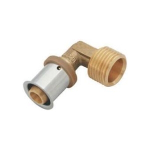 Γωνία ορειχάλκινη αρσενική 90° 26 R¾"