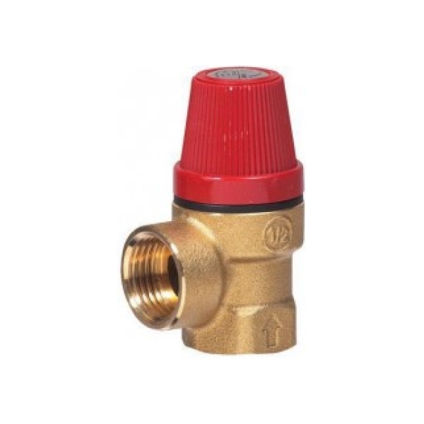 HANSA ΒΑΛΒΙΔΑ ΑΣΦΑΛΕΙΑΣ 1/2'' 6,8,10 BAR CHROME ΒΑΡΕΩΣ ΤΥΠΟΥ