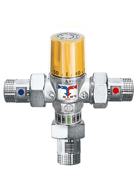 Θερμοστατική Βαλβίδα Ανάμιξης (Solar) 3/4'' 1 | Mechanical Solutions B2B Θερμοστατική Βαλβίδα Ανάμιξης (Solar) 3/4''