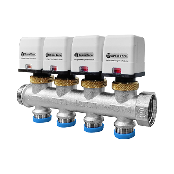 Συλλέκτης 4 παροχών Θερμοηλεκτρικού Κινητήρα 1 ¼’’ - Image 2